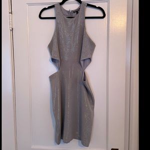 Sparkly Silver Express Party Dress
